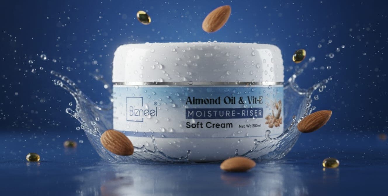 Bizneel Almond Oil & Vitamin-E Moisturiser